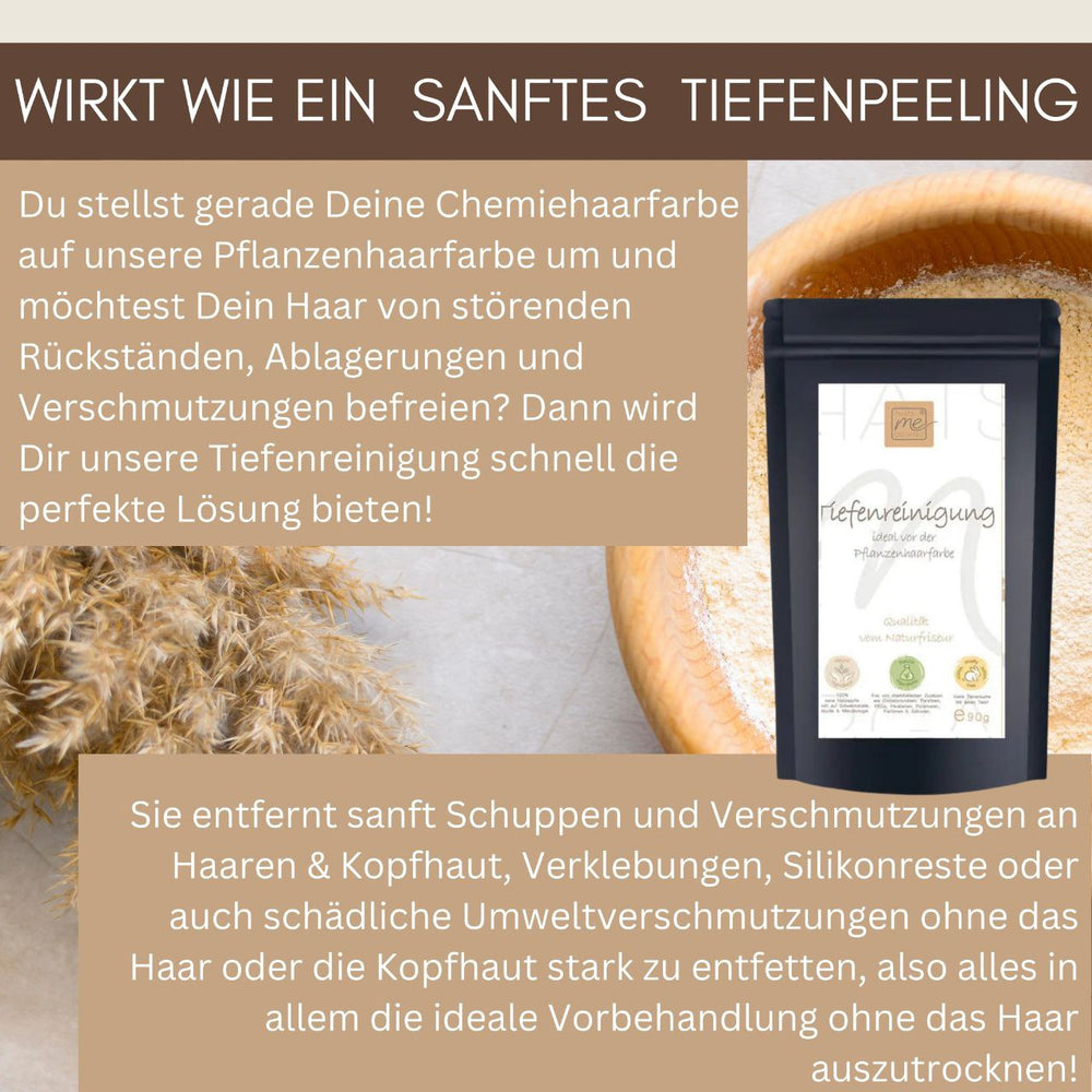 BIO Haar-Tiefenreinigung 90g – entfernt Silikone, Styling- und Shampoo-Rückstände