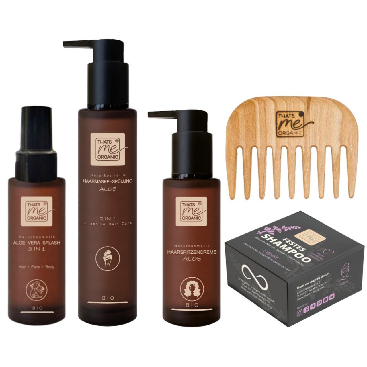 Curly Girly Locken-Routine Set - ideal für die Curly Girl Methode - We ♥ Locken