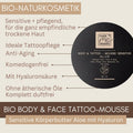 BIO-Body + Tattoo-Mousse sensitive Körperbutter Aloe mit Hyaluron 200ml Naturkosmetik