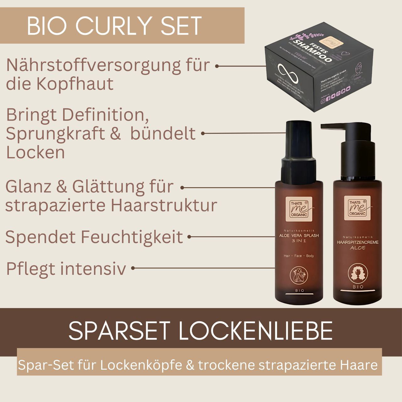 Sparset Lockenliebe ♥ unser Curly-Set für Lockenköpfe & trockene Haare ♥