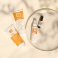 Bio-Sonnenschutz Set BODY LSF 30 & 50 + Spray für die ganze Familie + Gratis Mücken Roll-on