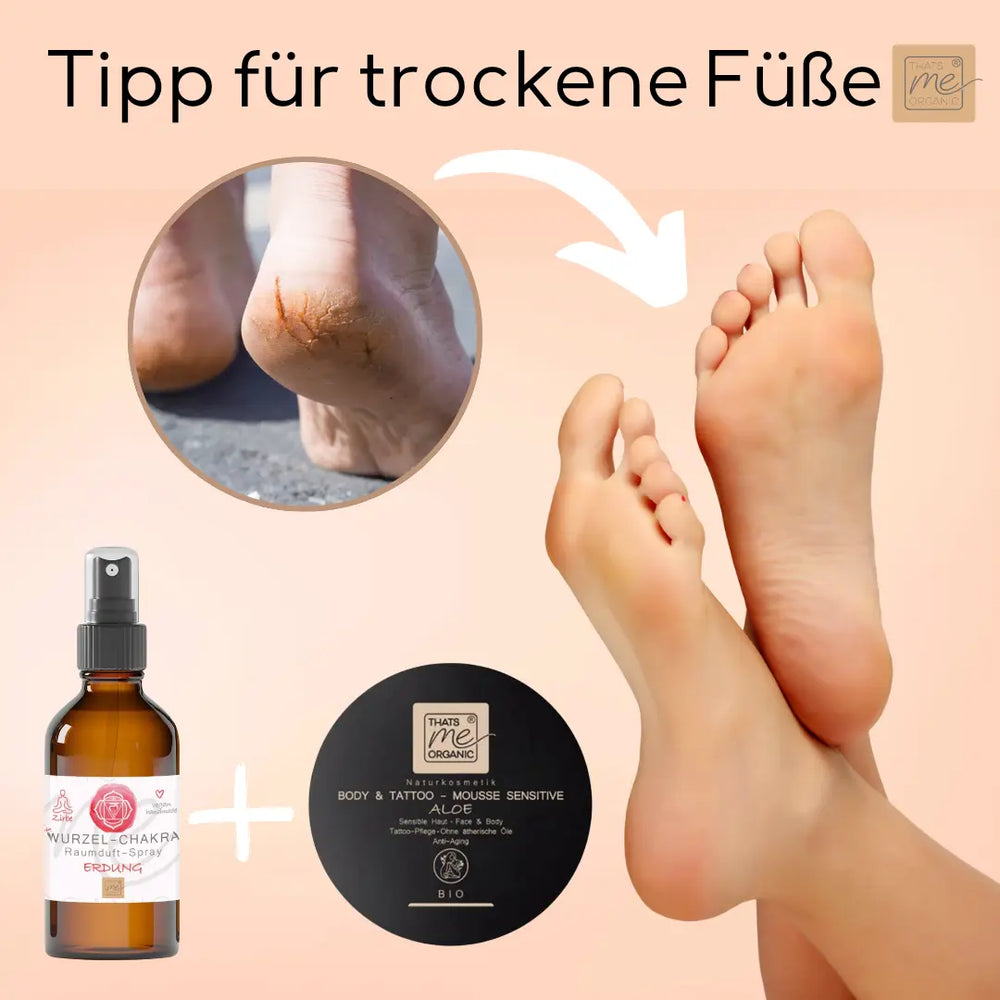 BIO-Body + Tattoo-Mousse sensitive Körperbutter Aloe mit Hyaluron 200ml Naturkosmetik