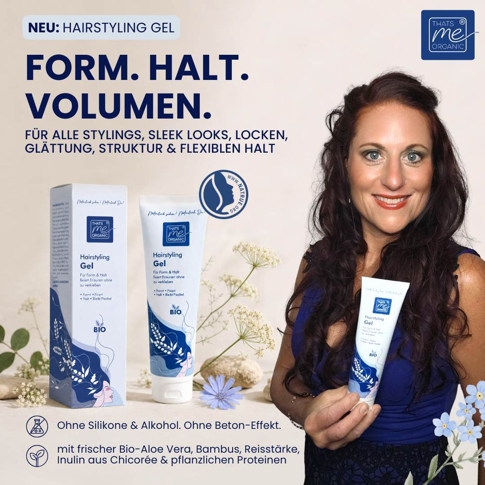 BIO Hairstyling Gel „die Uschi“ – Halt, Volumen & Struktur