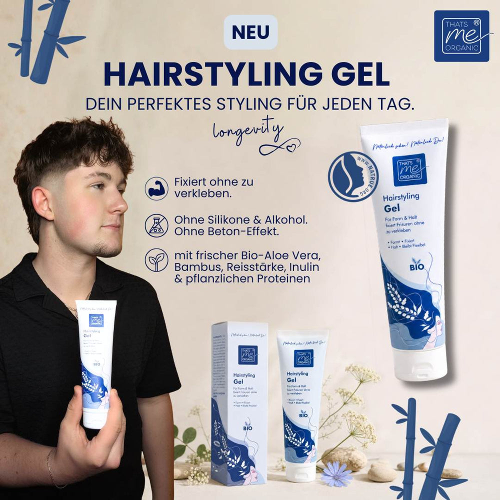BIO Hairstyling Gel „die Uschi“ – Halt, Volumen & Struktur