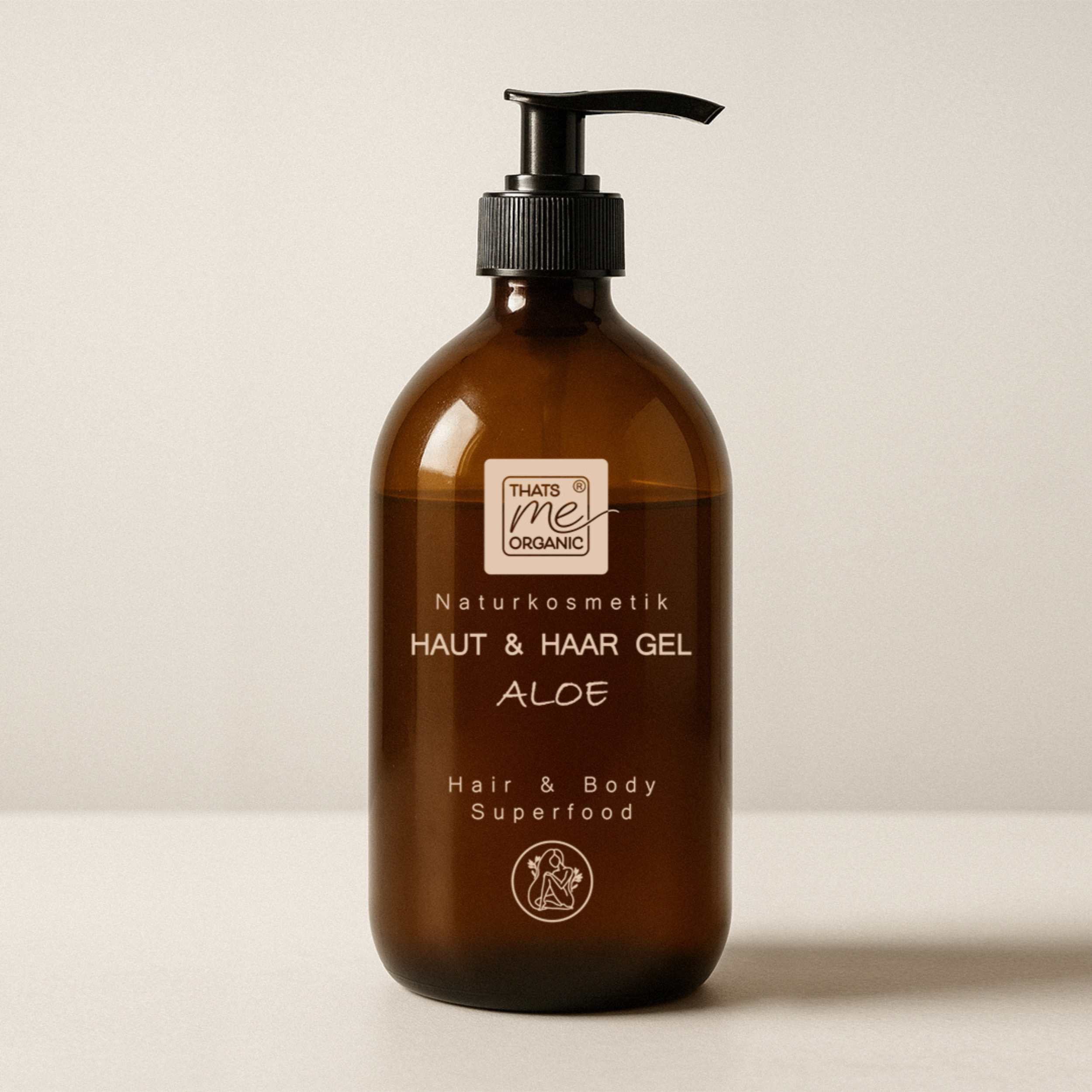 BIO-Aloe Vera Gel 2in1 Hair + Body Superfood XL 500ml Naturkosmetik