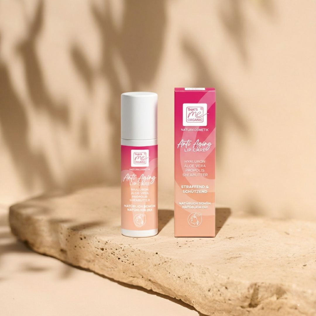 ANTI-AGING LIP-CARE Lippenpflegestift mit Propolis, Hyaluron, Aloe Vera + Sheabutter