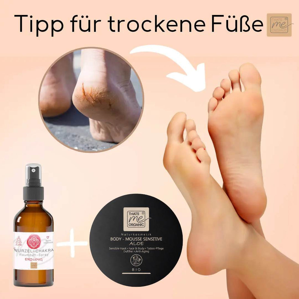 BIO Body-Mousse Sensitive Aloe mit Hyaluron – für sensible & trockene Haut