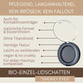 Bio Einzel Lidschatten Smokey Eyes mit langanhaltender Formel, ohne Fallout, titandioxidfrei und für Kontaktlinsenträger geeignet