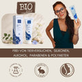 BIO Hairstyling Gel Naturkosmetik – frei von Tierversuchen, Silikonen, Alkohol, Parabenen und Polymeren für natürliches Styling.