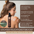 Leichter Feuchtigkeitsboost mit Bio Hand and Body Lotion Aloe für trockene Haut sowie als After Shave und After Sun geeignet.