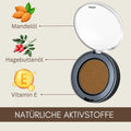 Bio Lidschatten Metallic Copper Brown mit natürlichen Aktivstoffen wie Mandelöl, Hagebuttenöl und Vitamin E