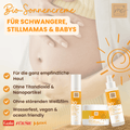 Bio Mineralische Gesichts-Sonnencreme LSF 30+ ohne Weißfilm, ohne Titandioxid, UVA & UVB Schutz