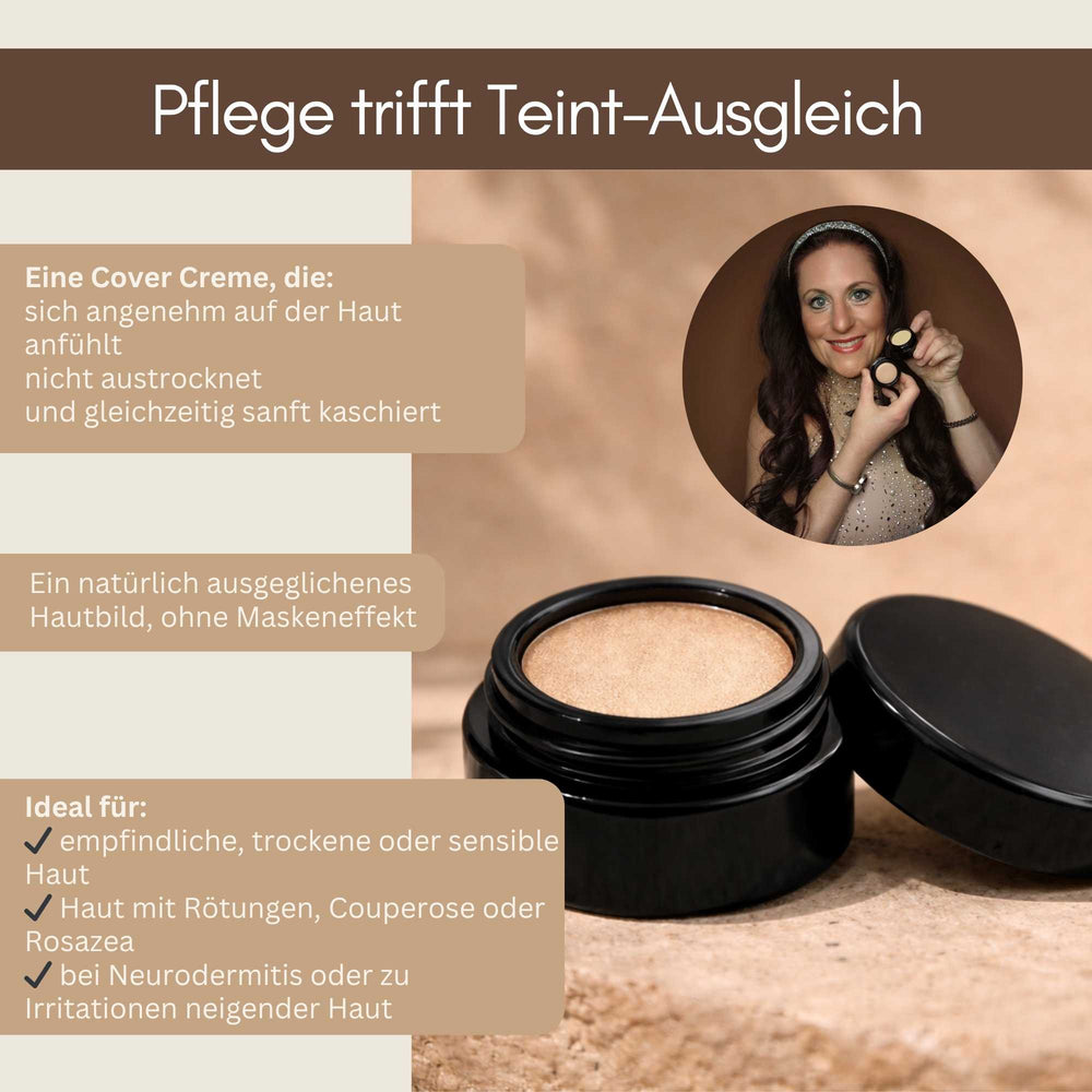 Silky Cover Cream Porcelain für empfindliche, trockene und sensible Haut mit sanfter Kaschierung bei Rötungen