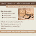 Luxury Daily Cleaning Set | Wiederverwendbare Abschminkpads (9-teilig)