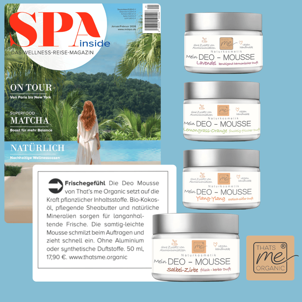 BIO-Deo-Mousse Lemongrass – Naturkosmetik Deo ohne Aluminium | 50 ml