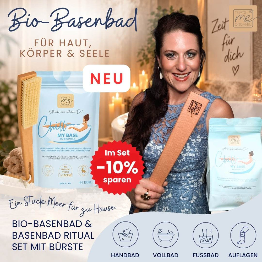 Chill MY BASE | Bio-Basenbad & basisches Badesalz 1300g