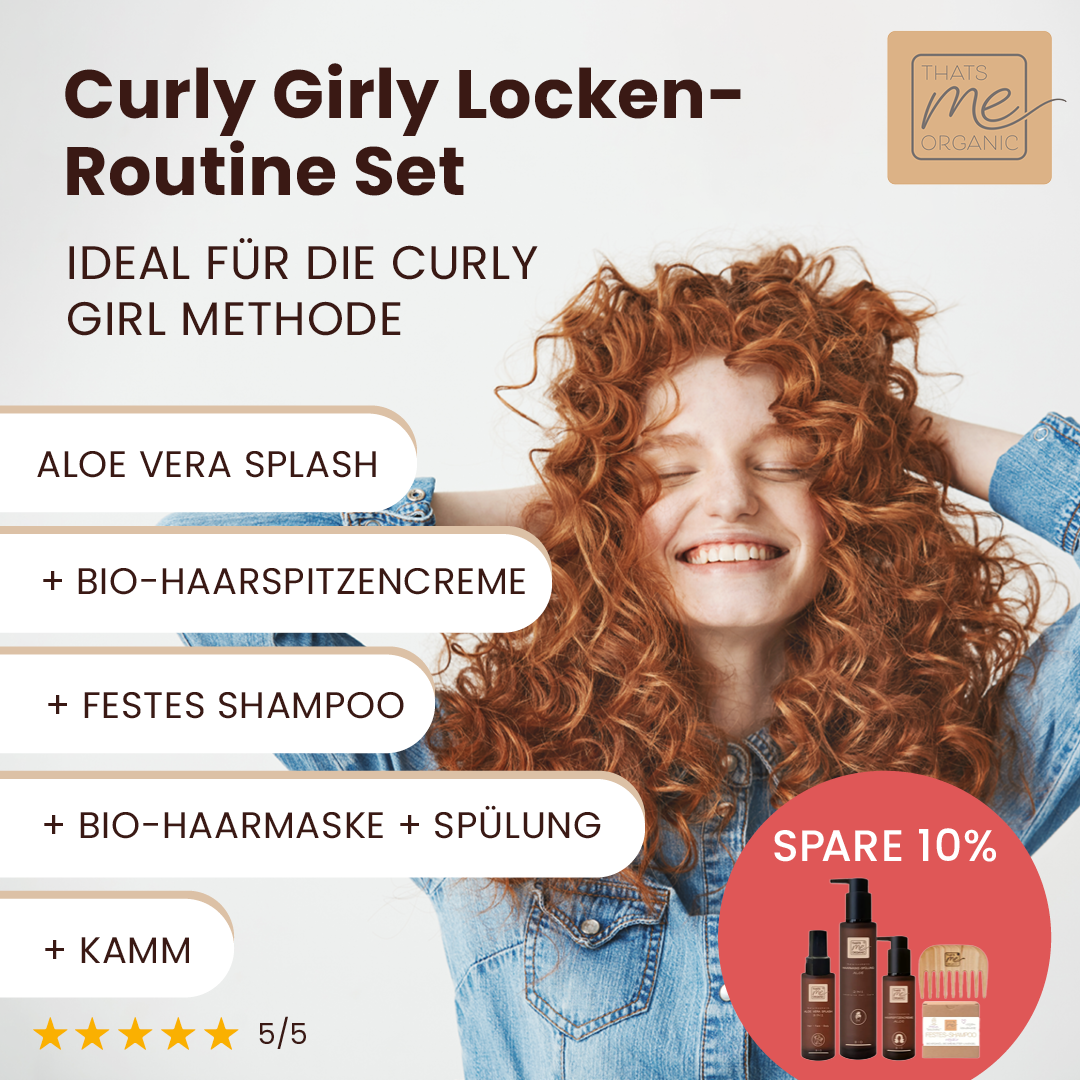 Curly Girly Locken-Routine Set - ideal für die Curly Girl Methode - We ♥ Locken