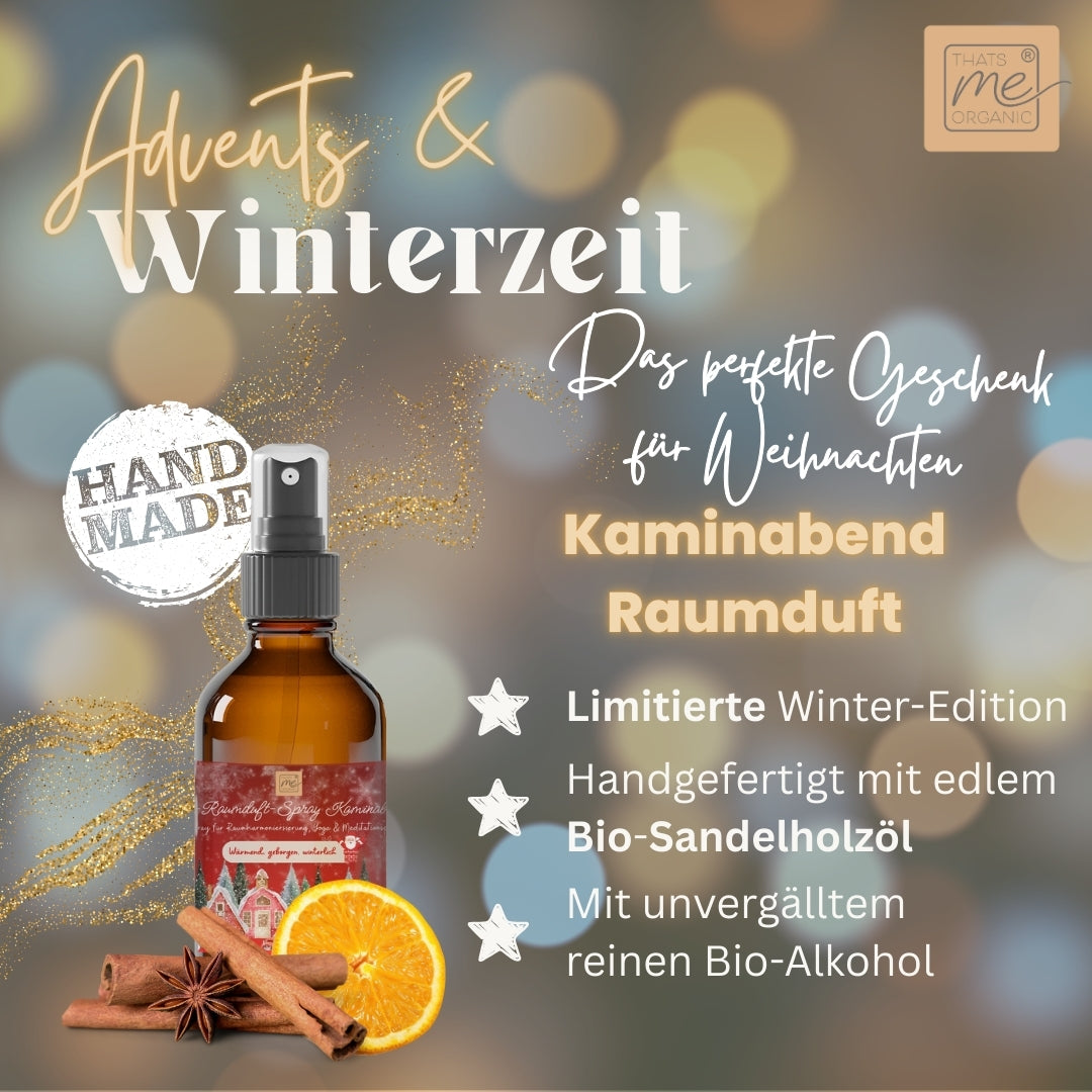 Winter-Duft Set - Duft-Roll-on + Kaminabend Spray