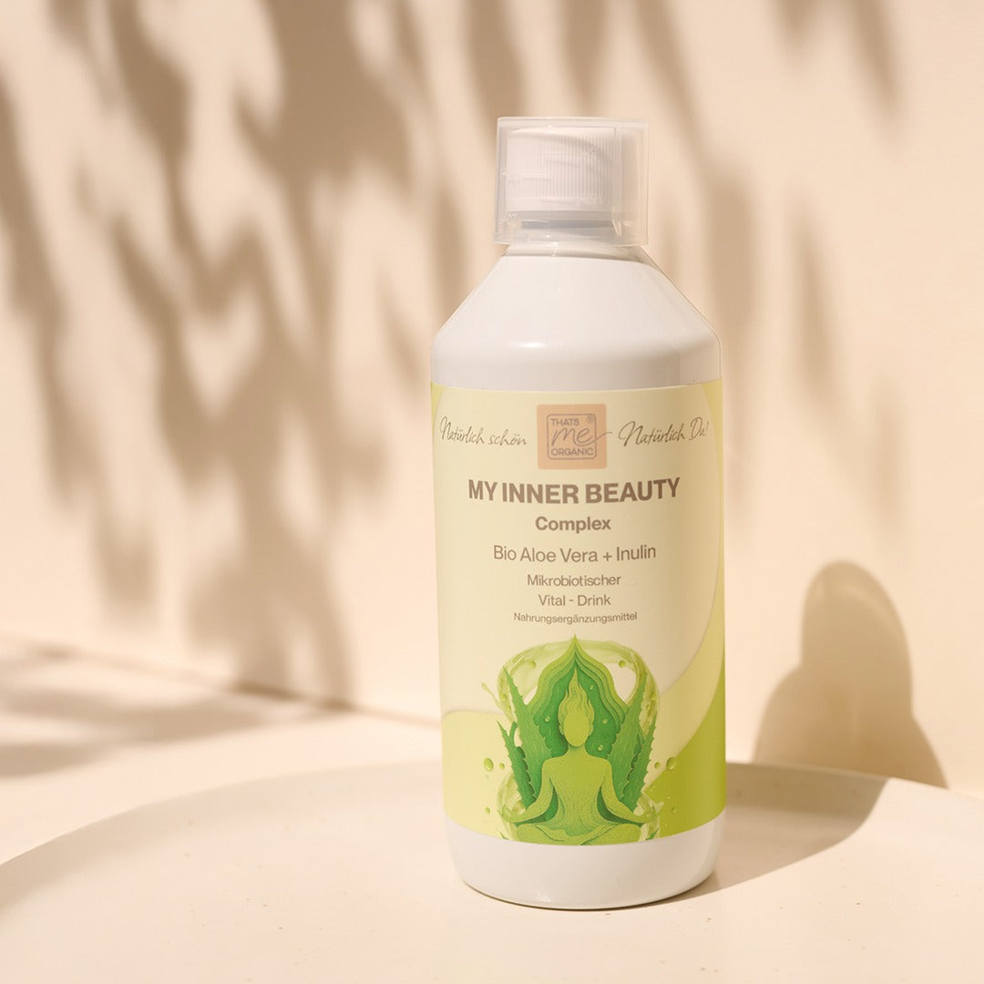 NEU: Bio-Aloe Saft "My Inner Beauty" präbiotischer Vital-Drink 500ml