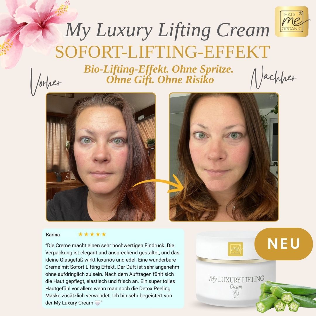 NEU: My Luxury Lifting Cream 50ml Botolinumfrei zert. Bio-Naturkosmetik