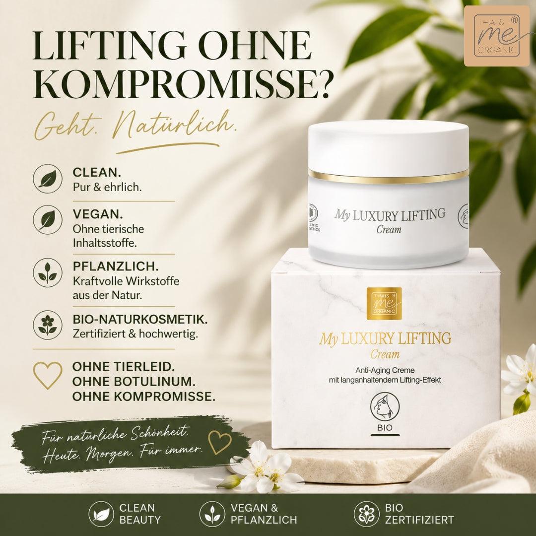 My Luxury Lifting Cream - pflanzliche Bio-Liftingpflege Botolinumfrei
