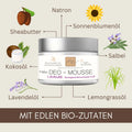 BIO-Deo-Mousse Lavendel & Lemongrass – Naturkosmetik Deo ohne Aluminium | 50 ml