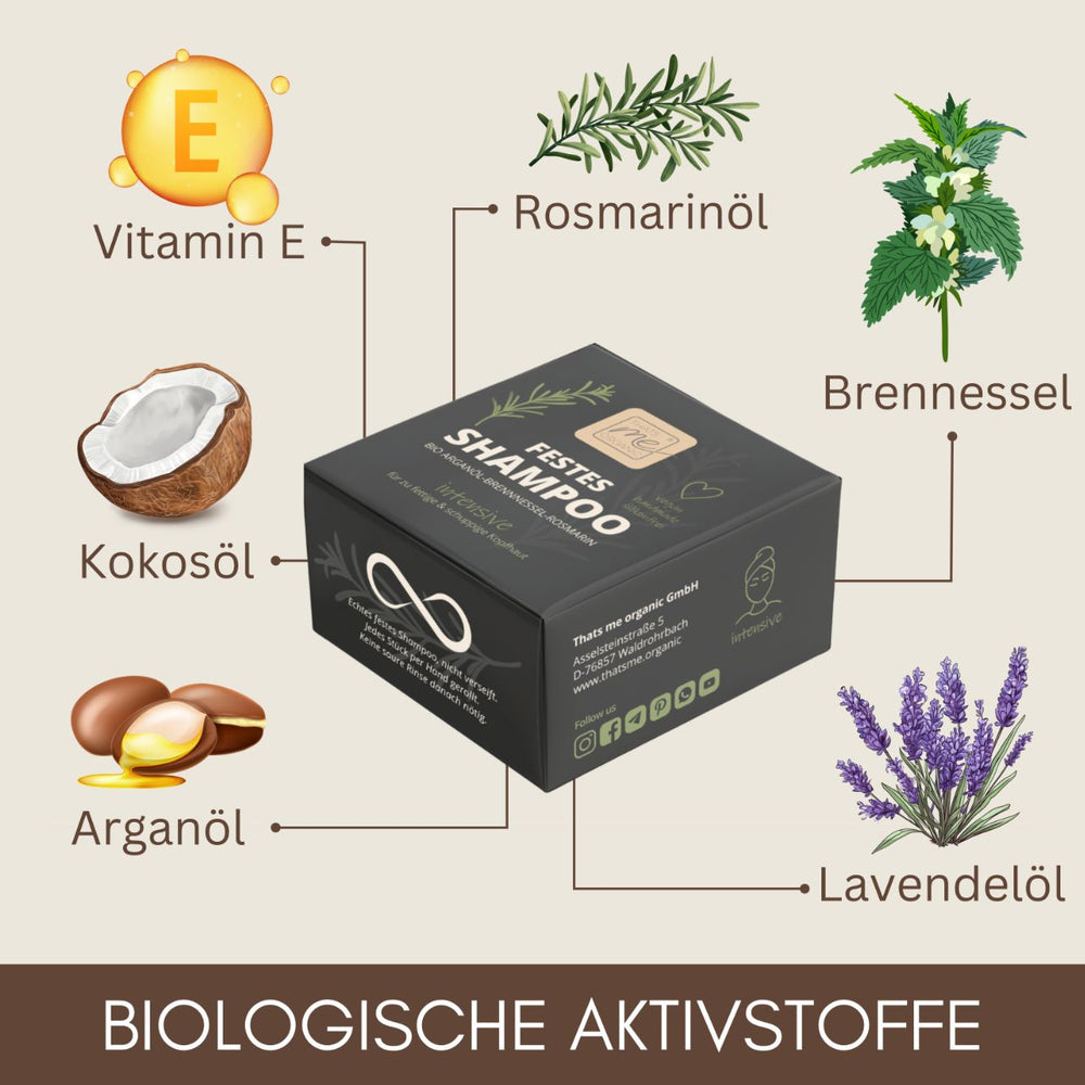 Festes Shampoo Intensive – für fettige & schuppige Kopfhaut
