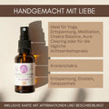 Bio-KRONEN-CHAKRA Aromatherapie Aura-, Raumduft-, Yoga- & Meditationsspray EINSSEIN (violett)
