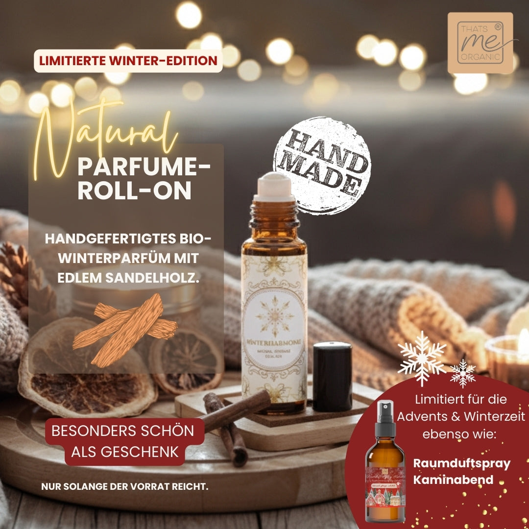 Winter-Duft Set - Duft-Roll-on + Kaminabend Spray