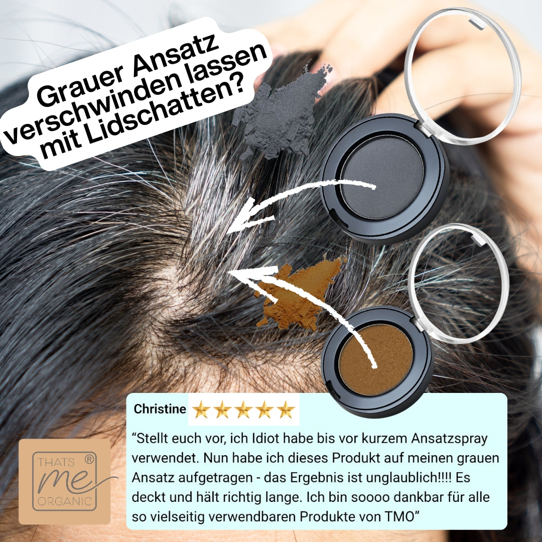 Neu: Lidschatten Braun einzeln "Metallic Copper" - zertifizierte Naturkosmetik