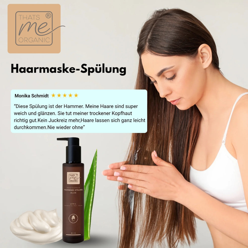 BIO-Haarmaske - Spülung Aloe 2 in 1 Intensive Hair Care 200ml