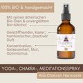 Bio-CHAKREN Aromatherapie Aura-, Raumduft-, Yoga- & Meditationsspray HARMONIE (weiß)