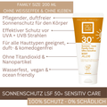 Summer Love Family Care Body Aloe LSF 30 Sonnenschutz ohne Titandioxid und Nanopartikel – duftfrei, wasserfest, reef friendly und ideal für alle Hauttypen