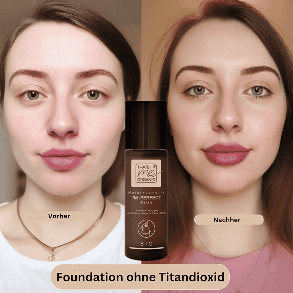 ABVERKAUF wg. Verpackungsänderung: I’M PERFECT 5in1 Foundation Serum LSF MHD 10/26