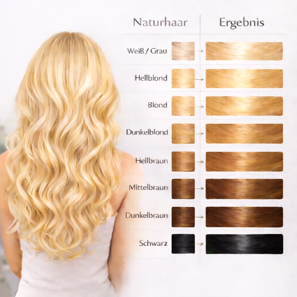 Profi-Pflanzenhaarfarbe warmes Sahara-Blond "warm sahara blond" 90g Nachfüllpack