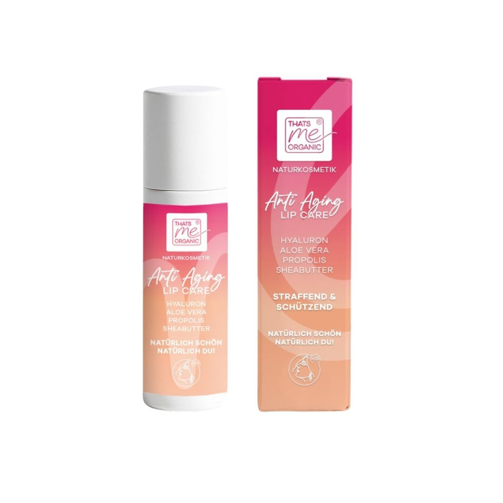 ANTI-AGING LIP-CARE Lippenpflegestift mit Propolis, Hyaluron, Aloe Vera + Sheabutter