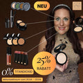 Dekorative Naturkosmetik Komplett Look von Thats me organic mit Lidschatten, Silky Cover Cream, Puder, Lipgloss und 3in1 Stick, natürliche und komedogenfreie Produkte ohne Titandioxid, 25 Prozent Rabatt Aktion im Zeitraum