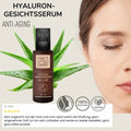 BIO-Hyaluron-Gesichtsserum Aloe - Anti Aging - glättend + straffend 30ml vegan