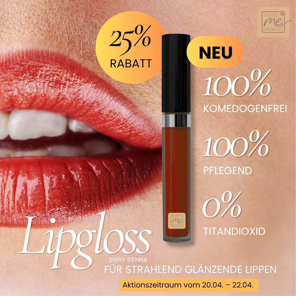 Luxury Bio Lipgloss ohne Titandioxid | 2 Nuancen