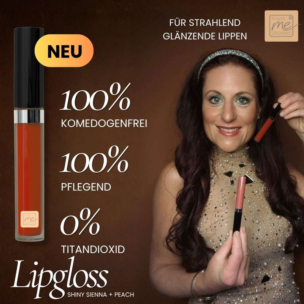 Luxury Bio Lipgloss ohne Titandioxid | 2 Nuancen