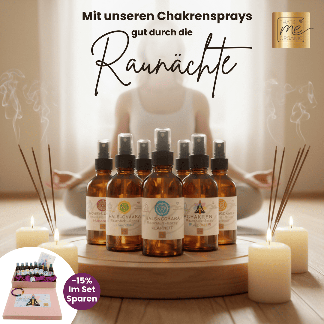 SET My CHAKREN room fragrance spray in a gift box with chakra gemstone bracelet 