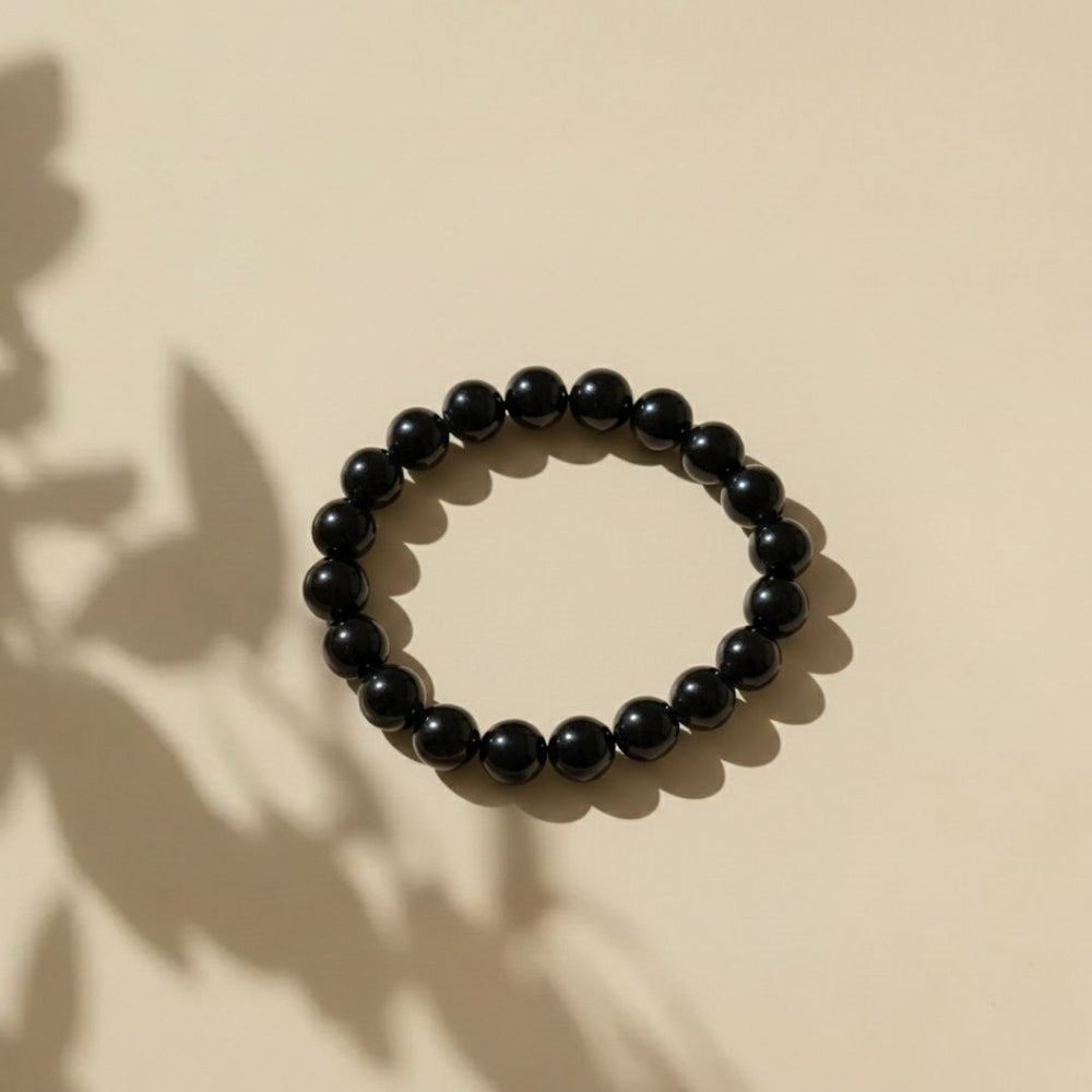 Gratis: Schwarzer Obsidian Armband im Wert von 19,90€