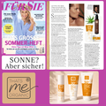 Unsere Sonnencremes sind in der Aktuellen Für Sie