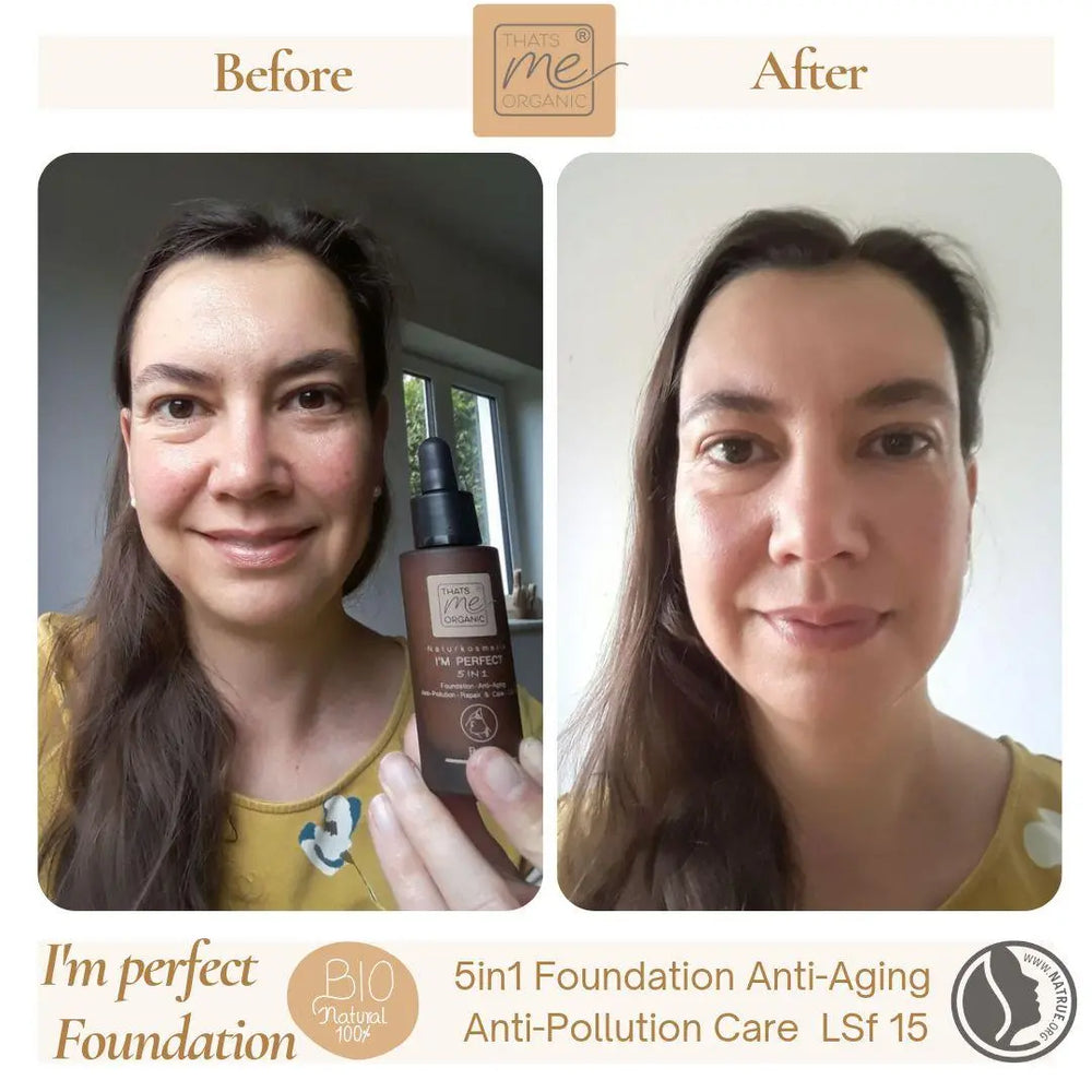 ABVERKAUF wg. Verpackungsänderung: I’M PERFECT 5in1 Foundation Serum LSF MHD 10/26
