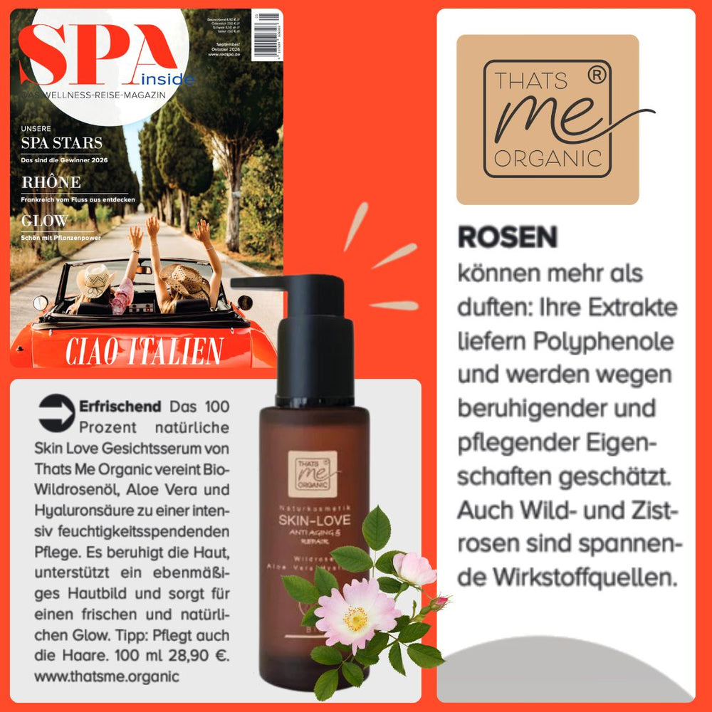 Wir sind in dem aktuellen SPA Magazin mit unserem Skin-Love