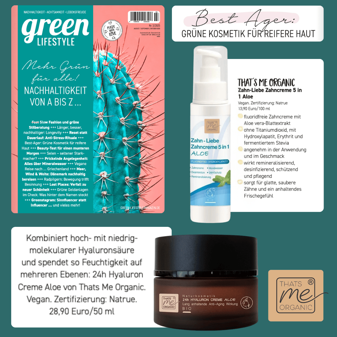 BIO-Zahncreme ZAHN-LIEBE 5 in 1 Aloe MINI Konzentrat 15ml- fluoridfrei - Naturkosmetik