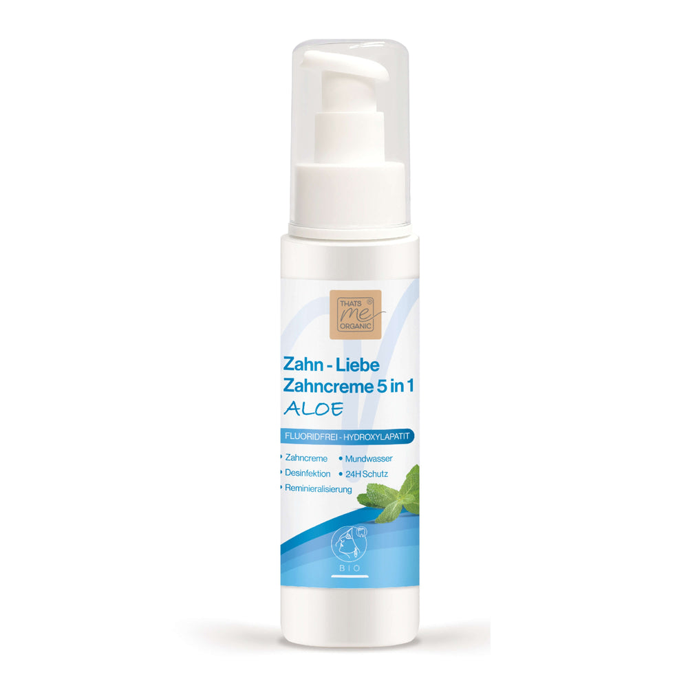 BIO Hydroxylapatit Zahnpasta ZAHN-LIEBE 5in1 – fluoridfrei & ohne Titandioxid