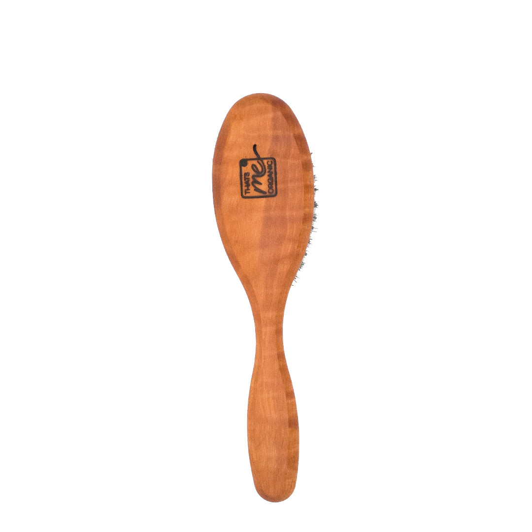 Spazzola professionale “The Slim One” in legno di pero e setole di cinghiale