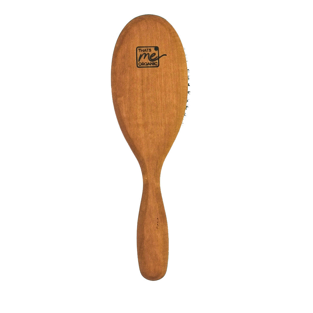 Professional hairbrush "The Slim XL" made of pear wood and wild boar bristles