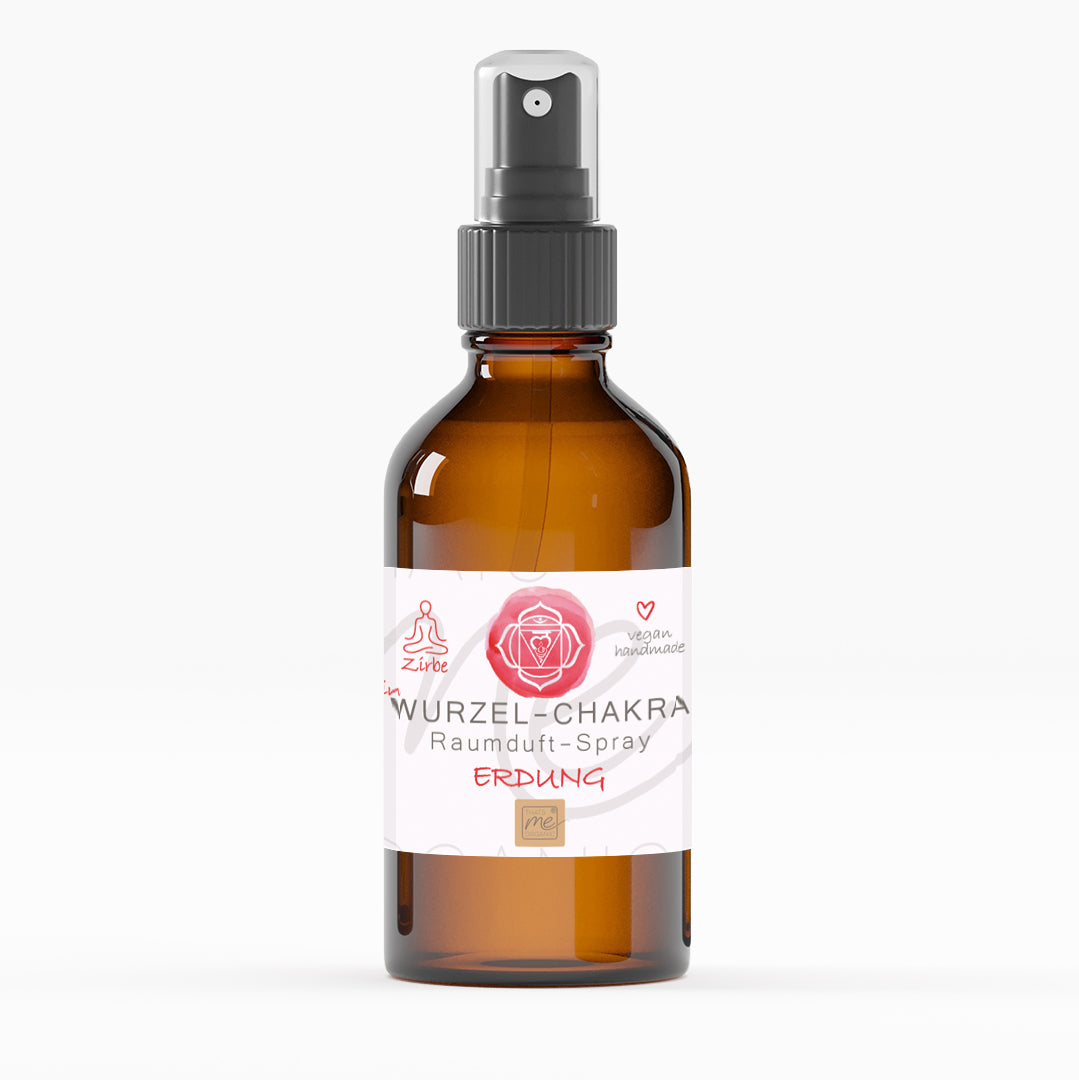 My ROOT CHAKRA room fragrance spray GROUNDING (red) 